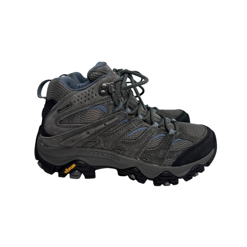 Merrell Moab 3 Mid Waterproof Granite Hiking Boots Womenâs 6.5